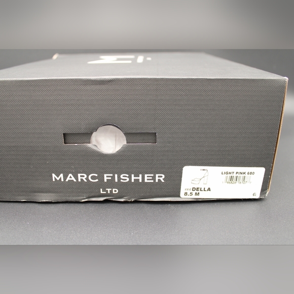 Marc Fisher Ankle Strap Platform Sandal (Womens) Light Pink (looks nude) 8.5 - Picture 11 of 13